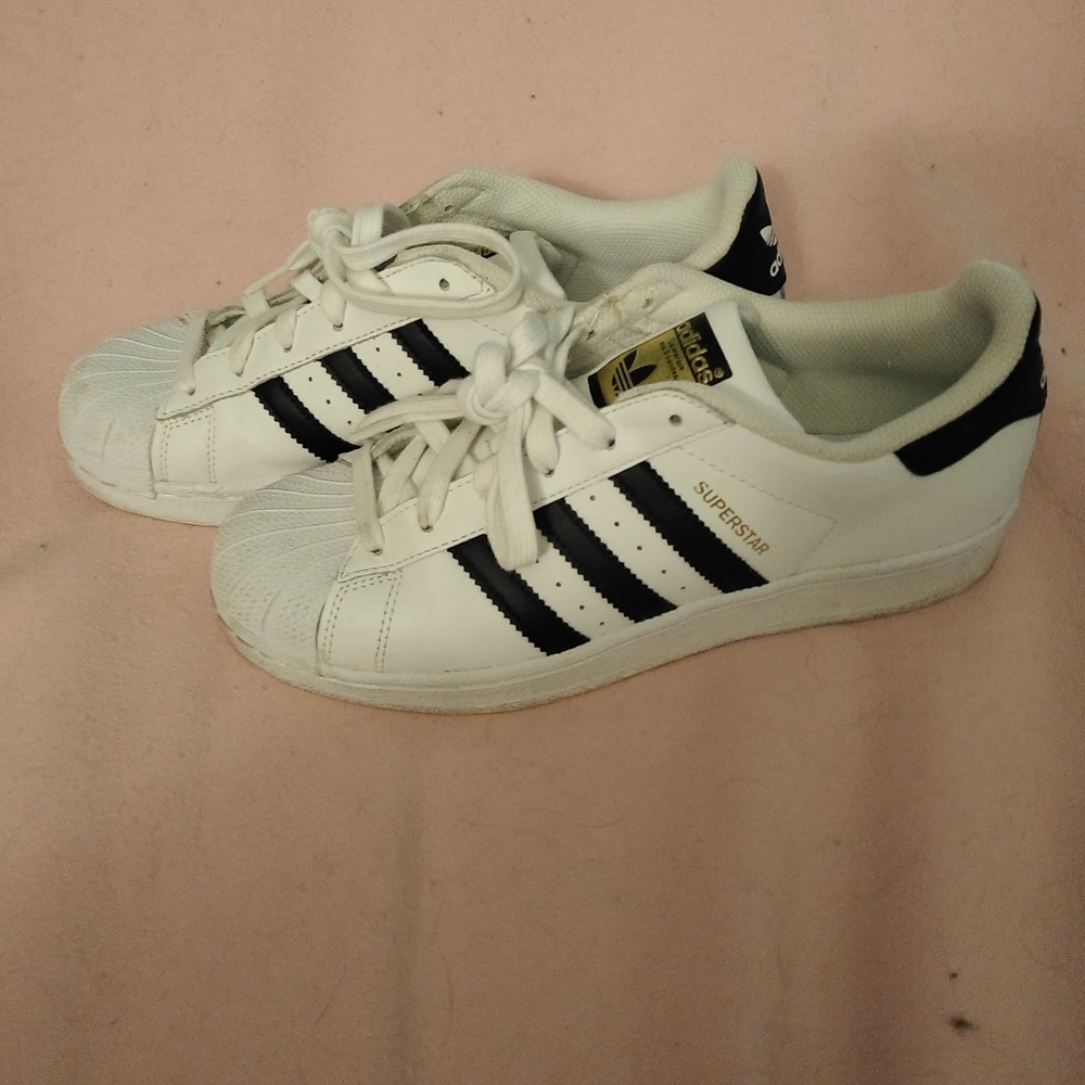Adidas superstar leather